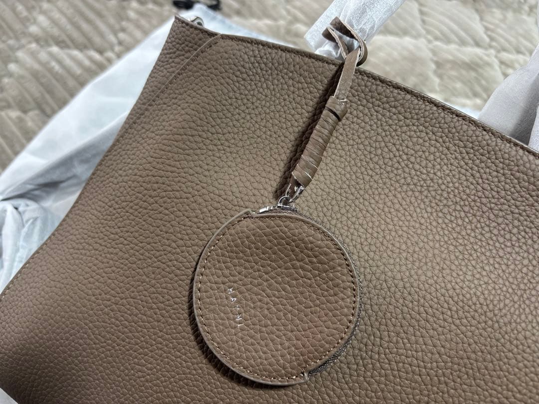 【未使用】HAYNI(ヘイニ) ハンド/ショルダーバッグ　トープ