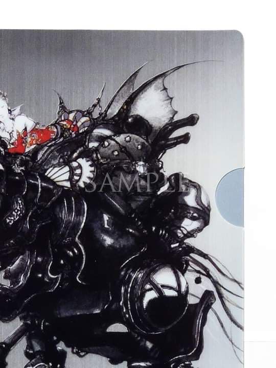 天野喜孝「魔導アーマー DX」クリアファイル（限定非売品）