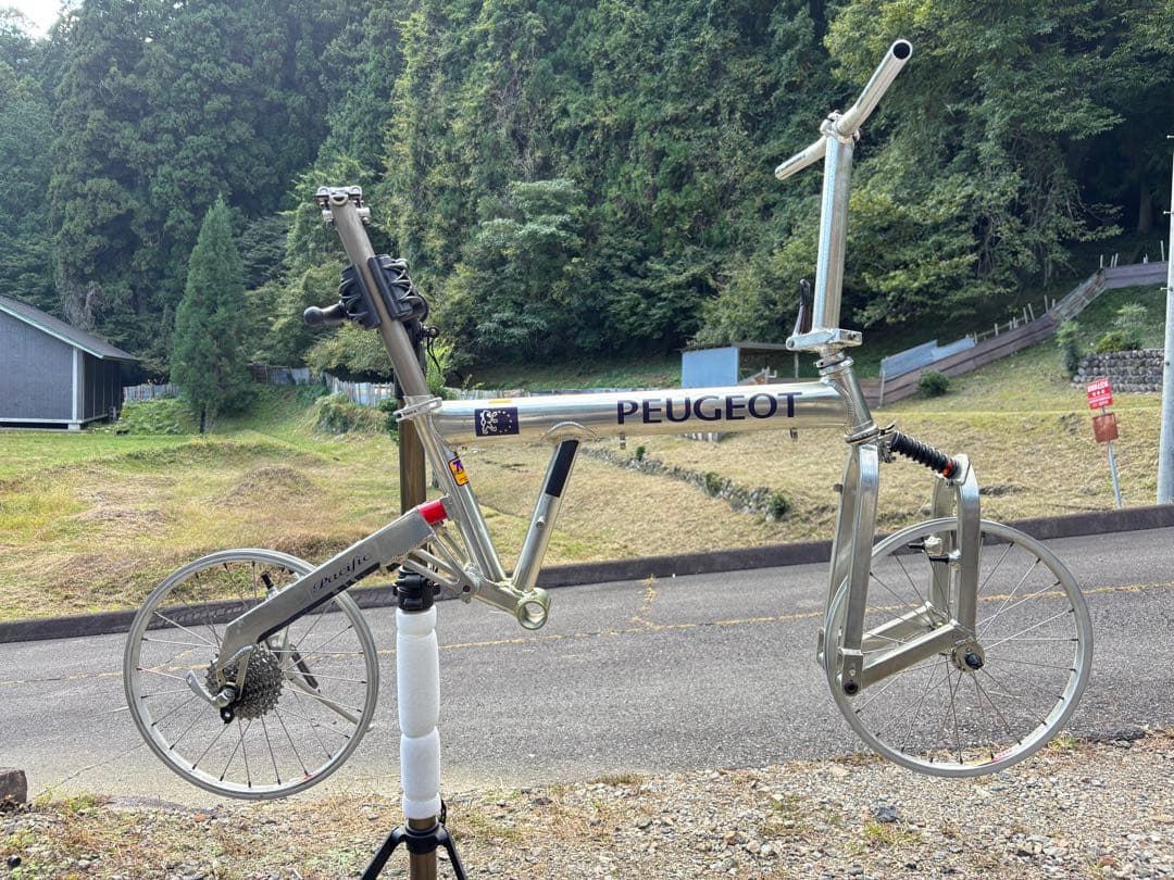 ジャンク PEUGEOT PACIFIC18フレーム/フォーク/ホイール