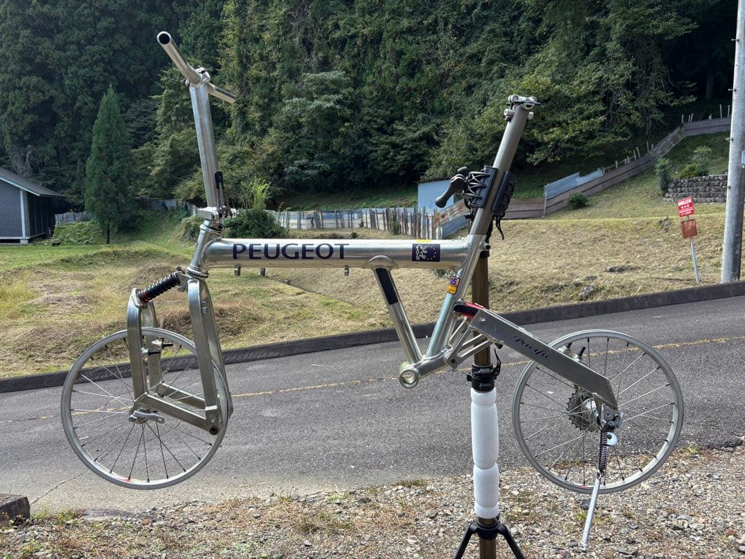 ジャンク PEUGEOT PACIFIC18フレーム/フォーク/ホイール