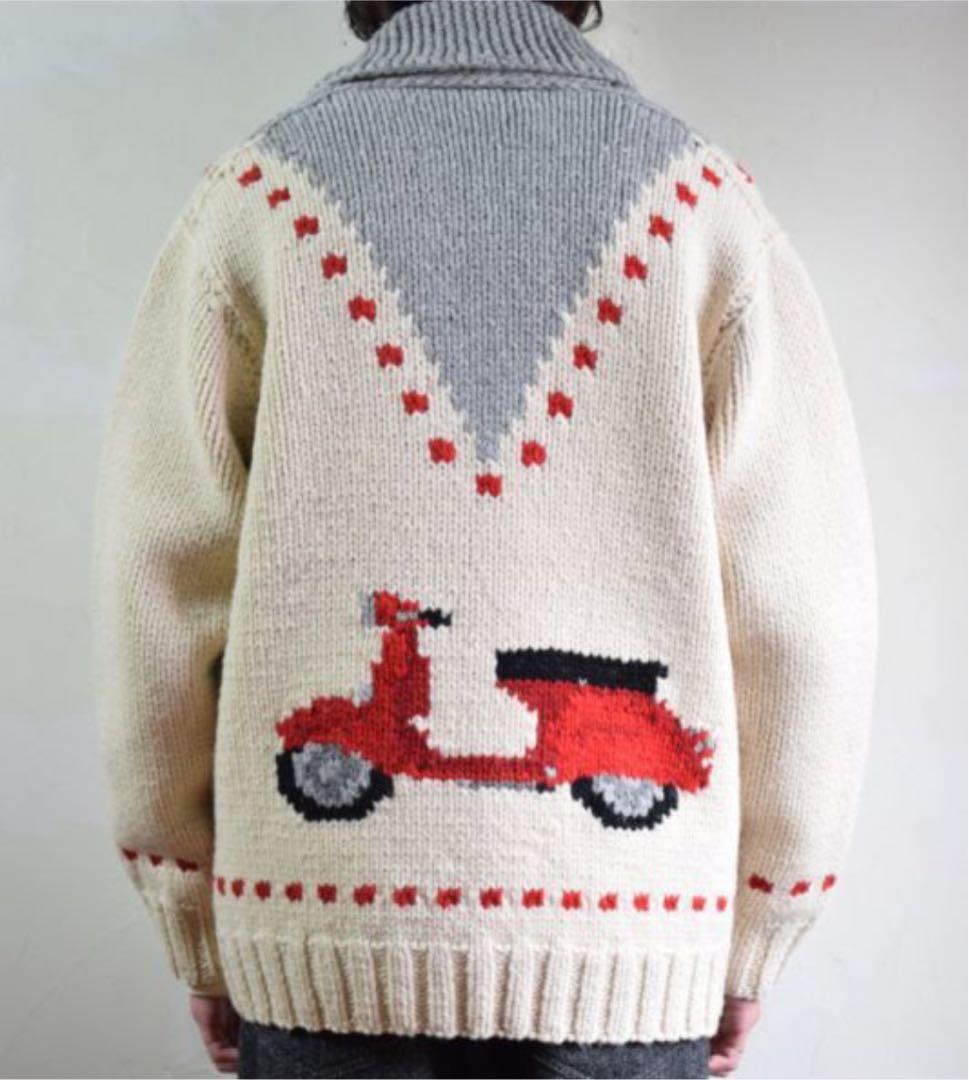 k*u様 UNUSED cowichan sweater カウチンセーター　アン
