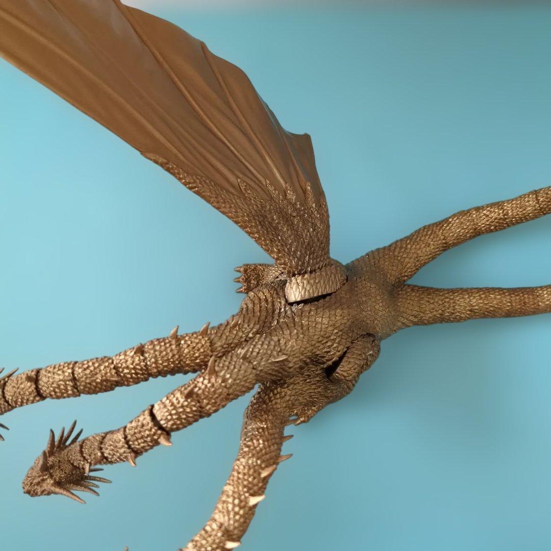 S.H.Monsterartsモンスターアーツ キングギドラ ※ジャンク品※