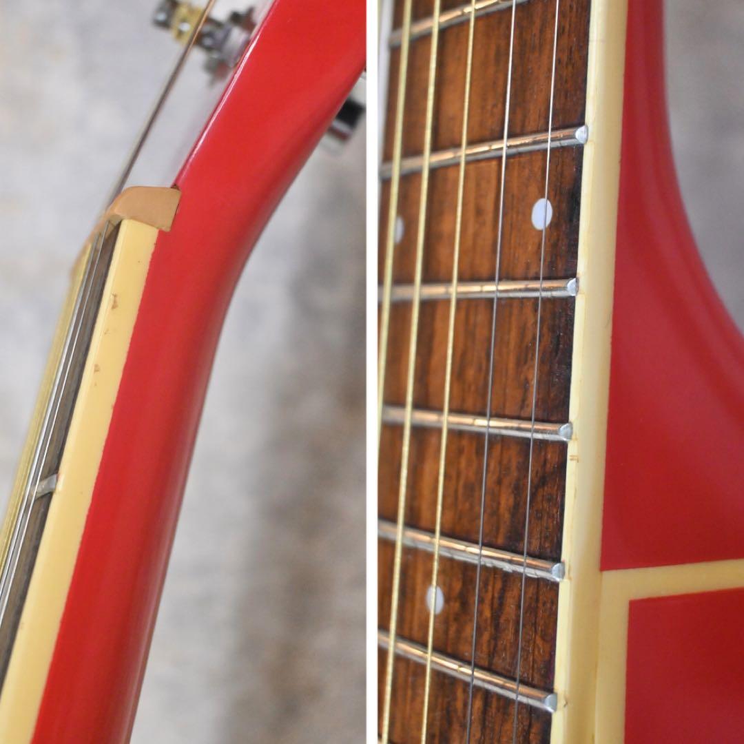 【整備済み】Stafford SF-180-RD スタッフォード 赤ギター