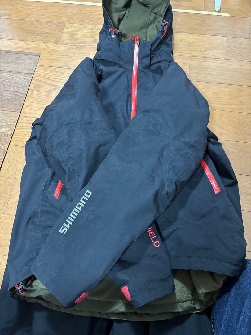 SHIMANO フィッシングスーツ(上下セット) CRYSHIELD防寒着