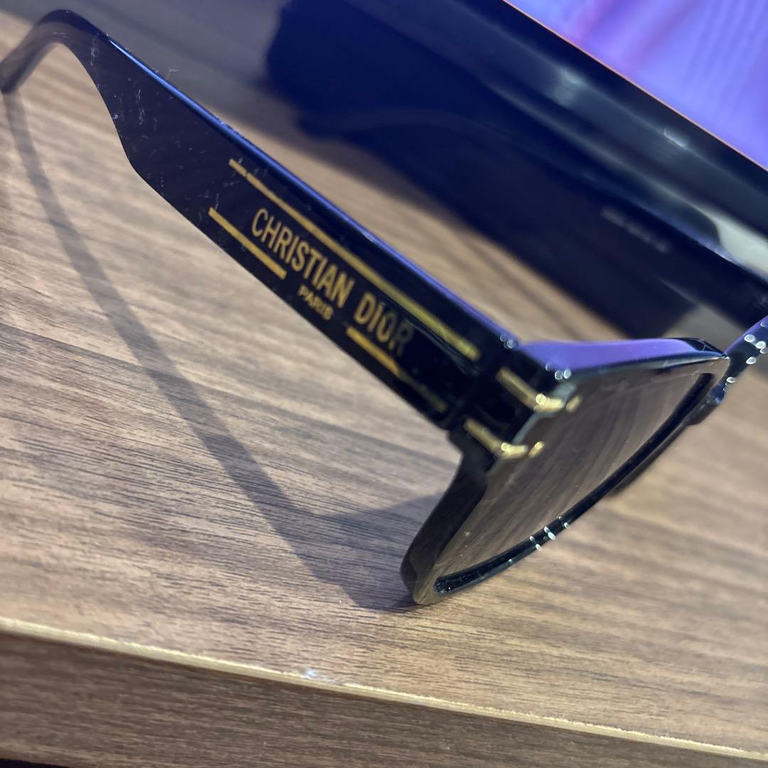CHRISTIAN DIOR ブラック サングラス
