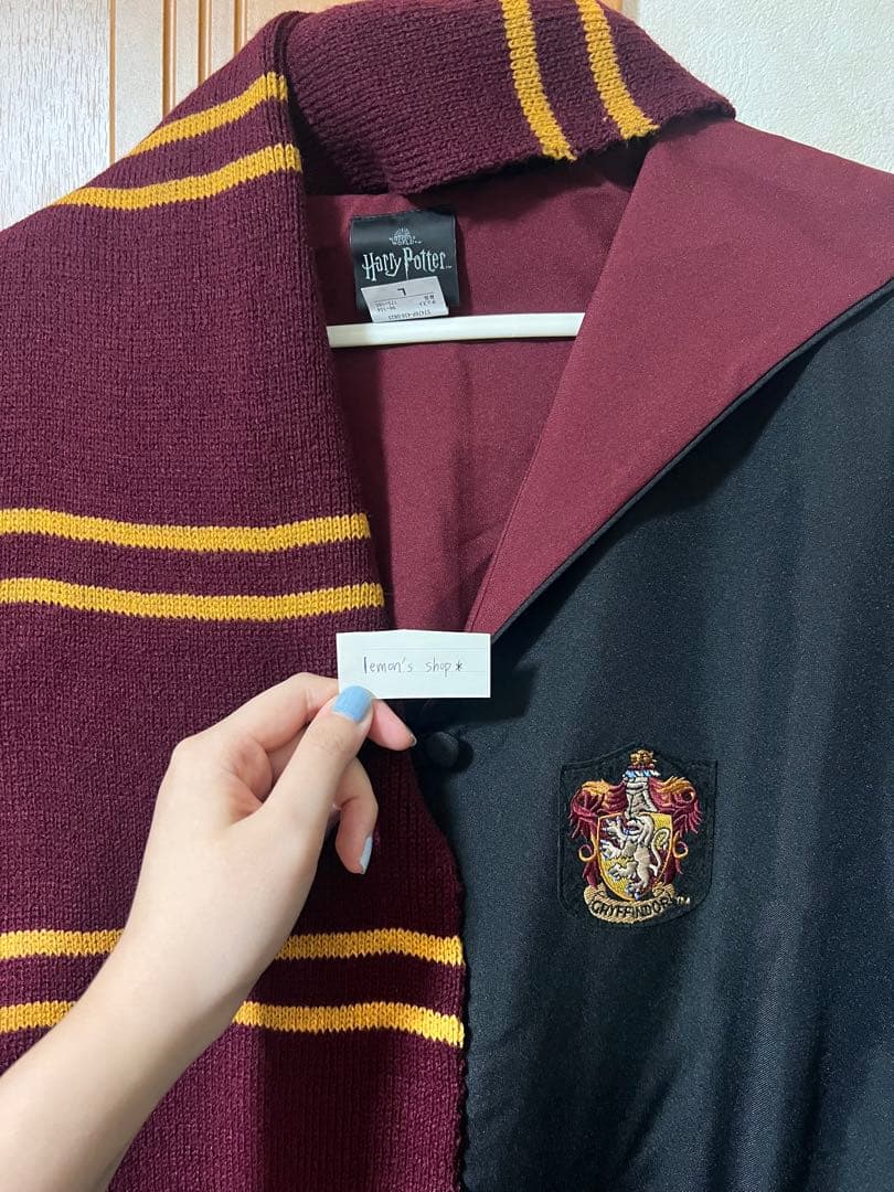 【公式】スタジオツアー東京　ローブ　グリフィンドール　マフラー　Lサイズ