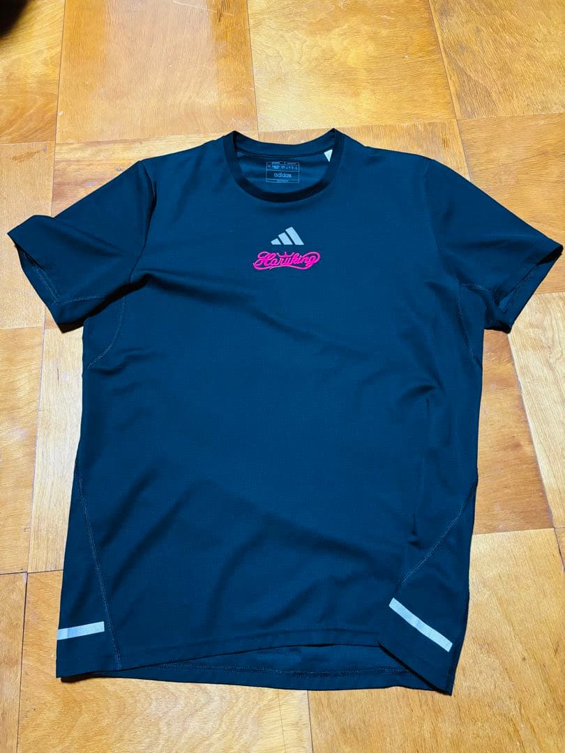 希少ヤクルトスワローズ西川遥輝実使用adidas アンダーシャツ 黒