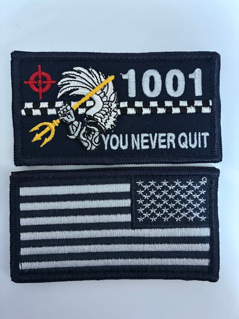 米海軍　ズムウォルト級　マイケル　モンスーア　パッチ　ワッペン　セット