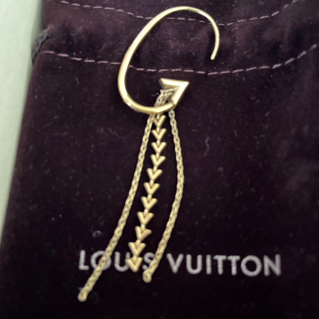 希少☆ ルイヴィトン 星座ピアス 水瓶座