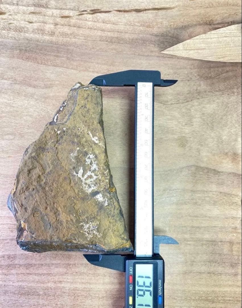 ￼ブルータイガーアイストーンスラブ虎目石天然石超大きめ原石金/仕事運