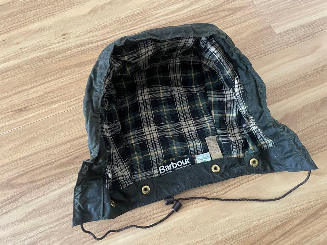 Barbour バーブァー　フード　3ワラント　80年代　ヴィンテージ