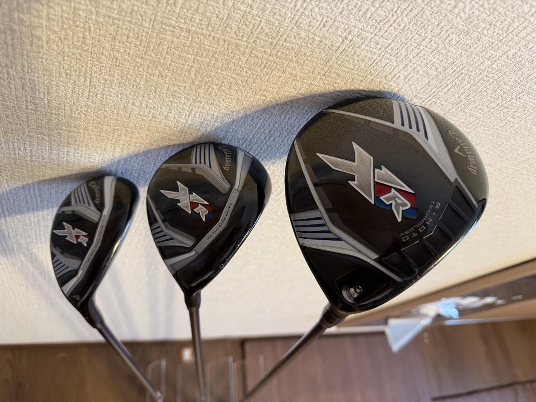 キャロウェイXR　（ドライバー、FW、UT）３本セット