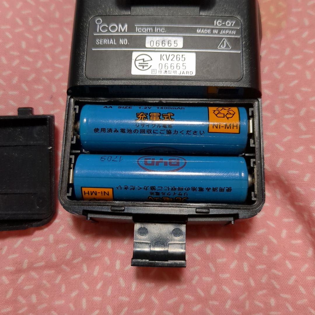 ICOM アイコム　IC-Q7 144/430 広帯域受信機能付き