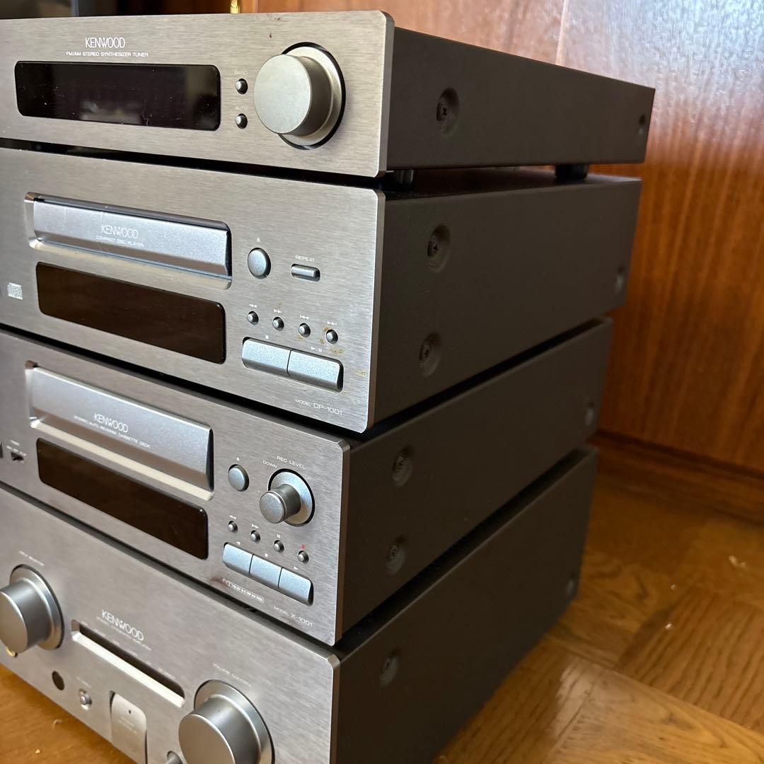 KENWOOD CDデッキ・カセットデッキ、チューナー、コンポセット