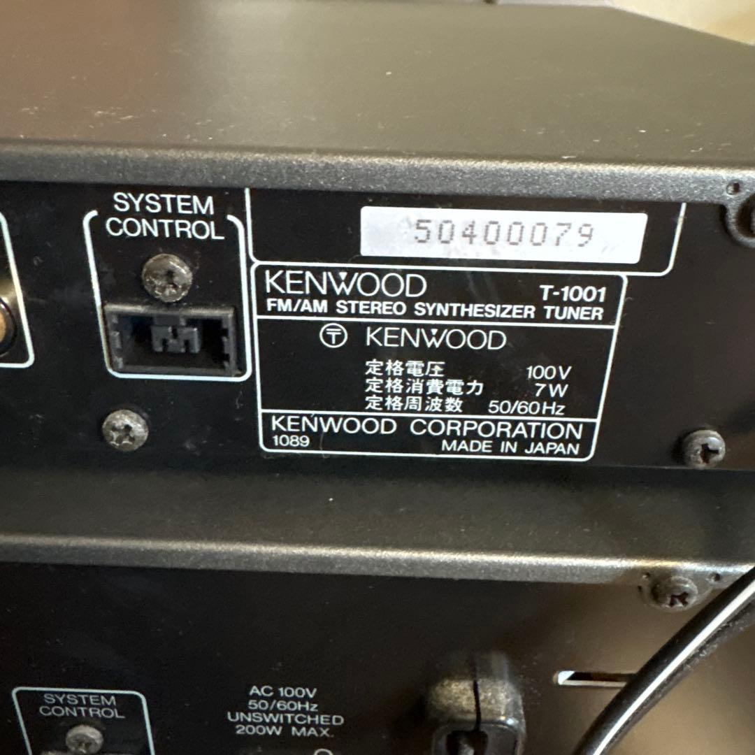 KENWOOD CDデッキ・カセットデッキ、チューナー、コンポセット