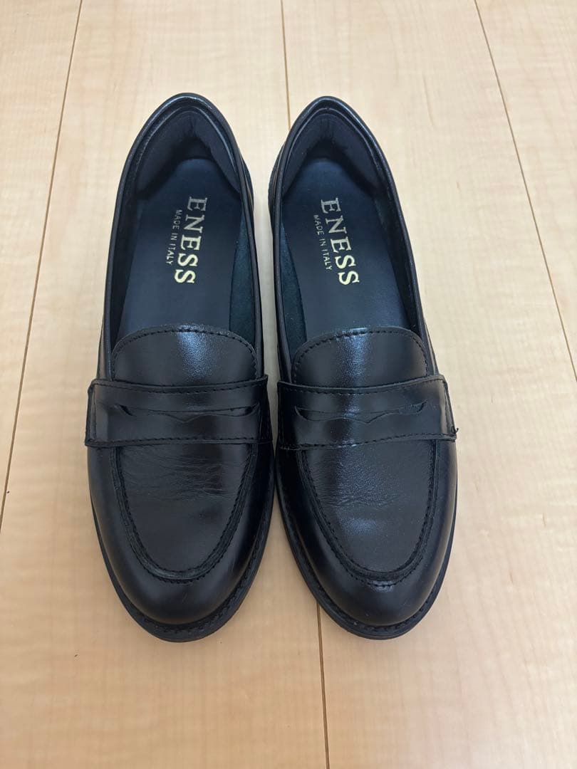 『ENESS(エネス) ローファー ブラック』