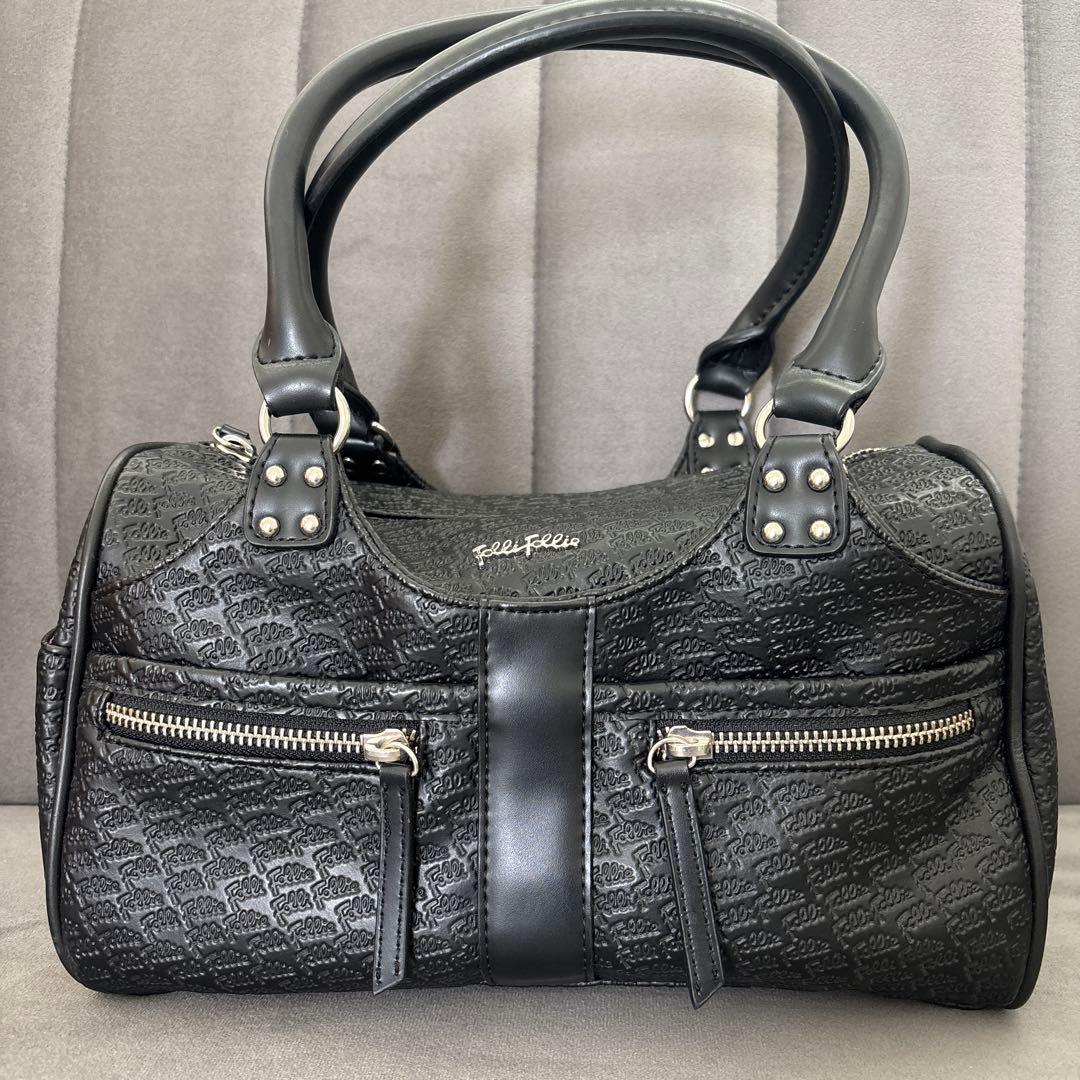 匿名配送　フォリフォリ　バック　お財布　ブラック