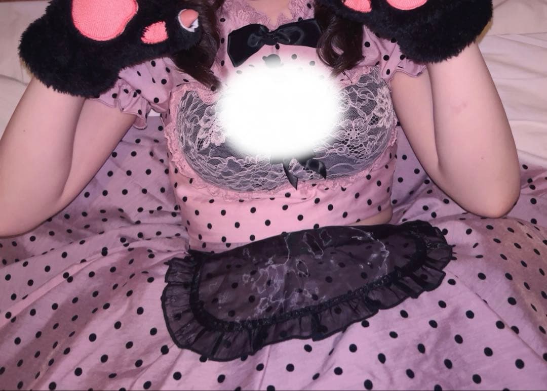 【vanityME.】POLKA DOTS メイド服 マリームーン コスプレ