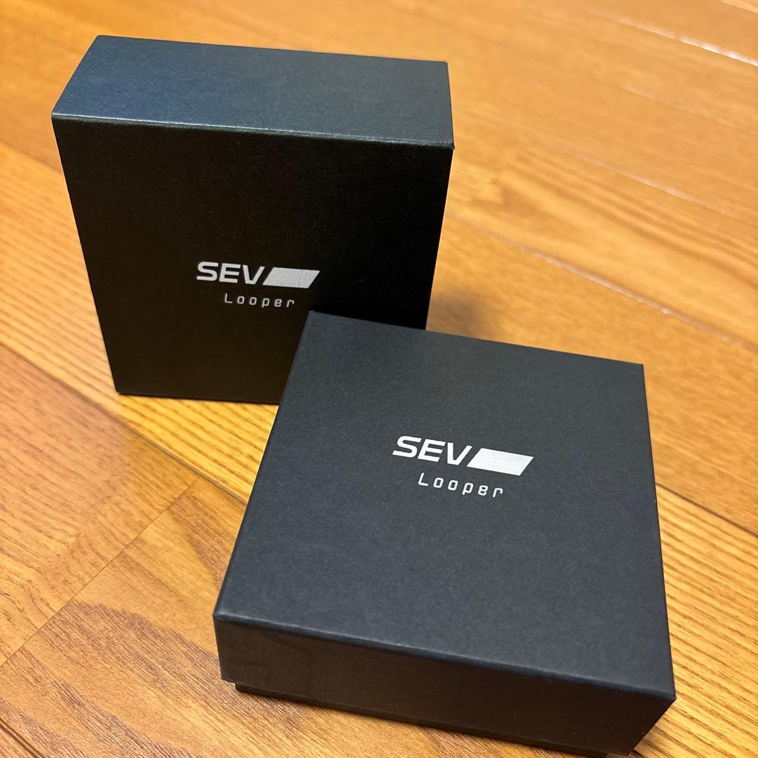 SEV Looper type M ネックレス 46cm ブラック