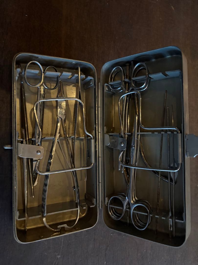 レ*ド様 ④ 旧日本軍 携帯外科器 野戦手術器 軍医 手術セット ミリタリー