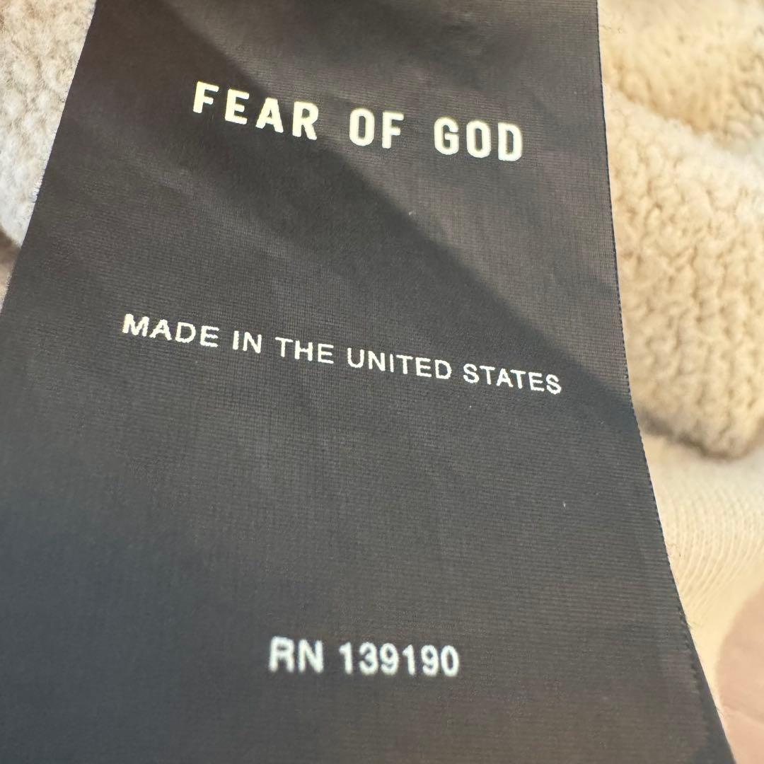 FEAR OF GOD ESSENTIALS ロゴスウェットトレーナー　M