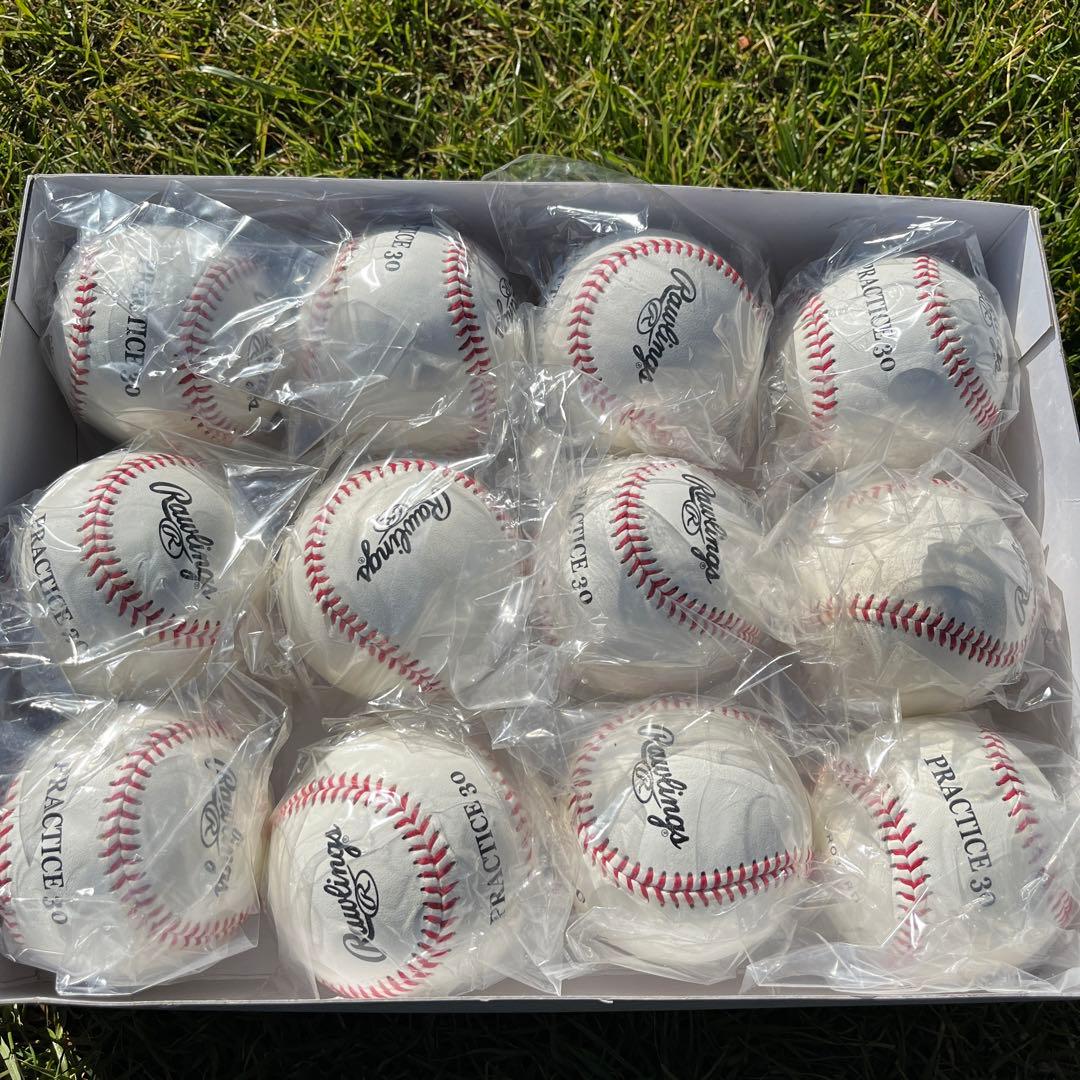 硬式野球ボール（１２個）・ローリングス