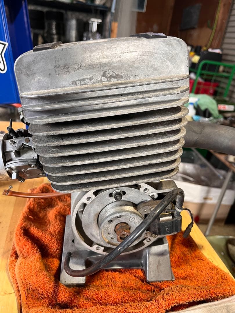 YAMAHA KT100 ダイレクトエンジン　始動確認済み