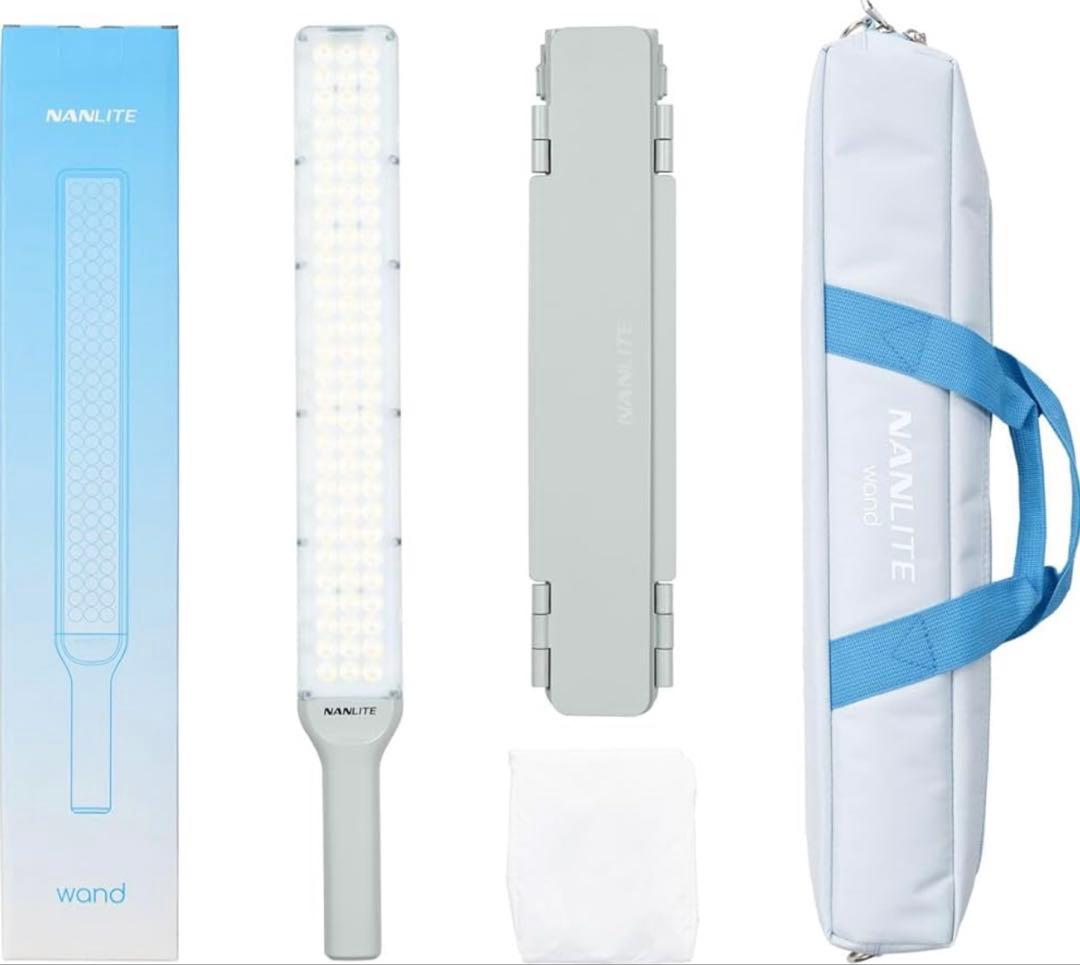 NANLITE wand 撮影用ライト LED スティックライト ミントブルー