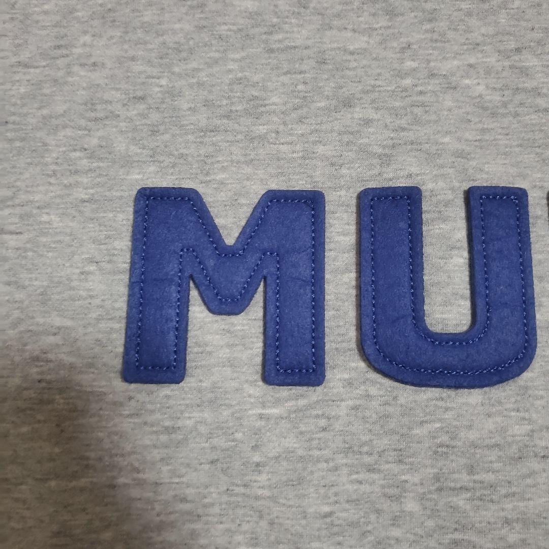 【みみ】muta MARINE　クルーネックスウェット　サイズ7　グレー