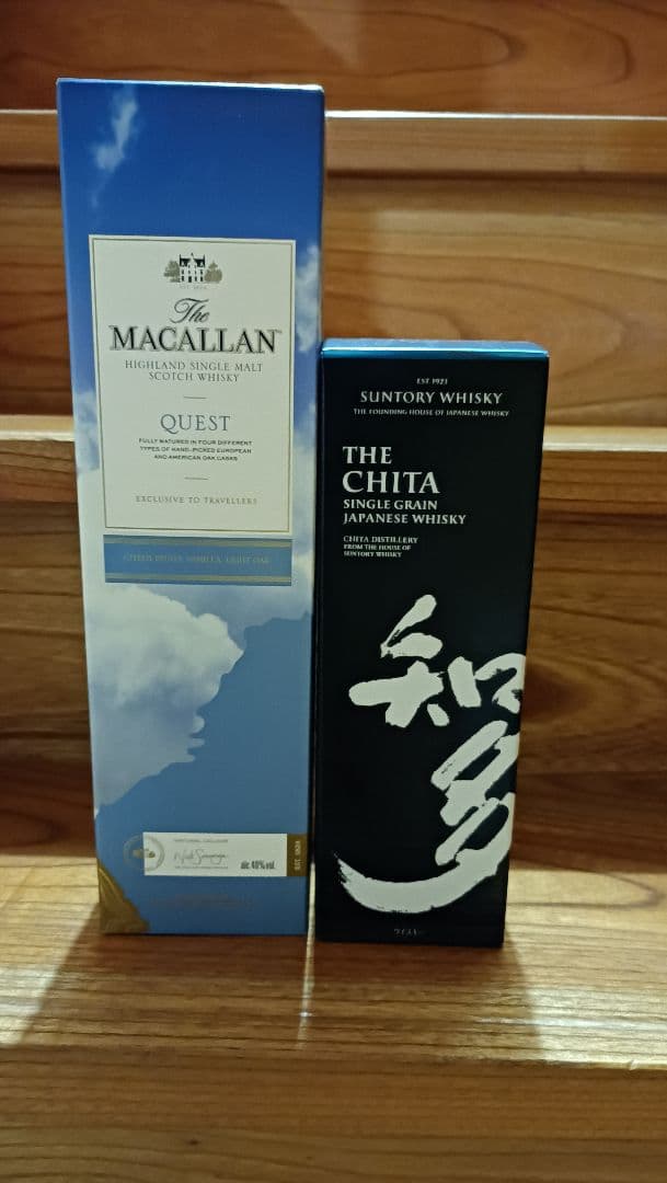 ザ・マッカランクエスト1リットル& 知多セット