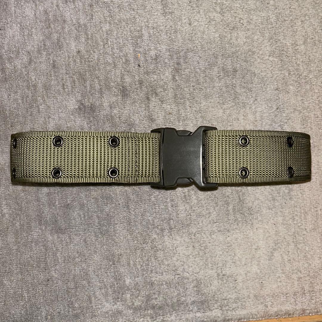 陸上自衛隊　弾帯　サバゲー オリーブグリーン ナイロンベルト サイズ調整可能