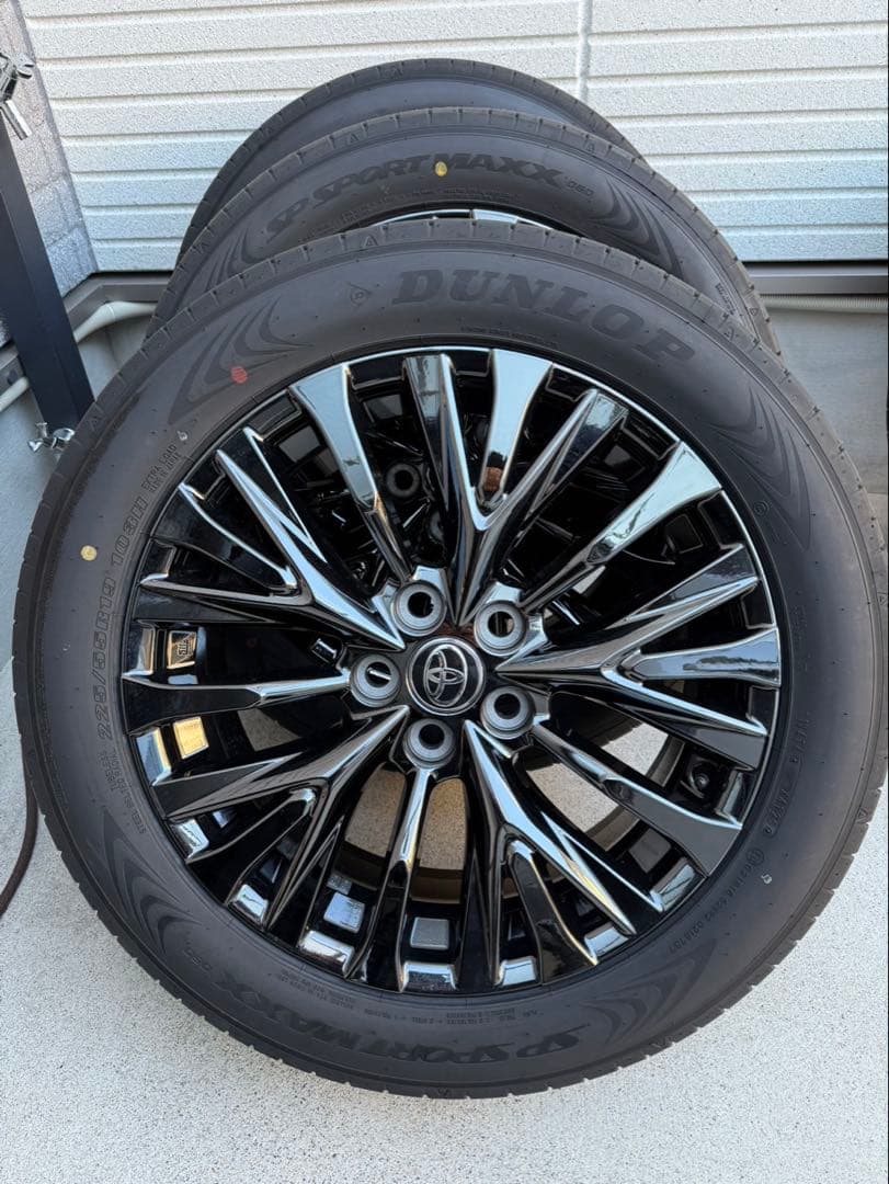 トヨタ 19インチ ホイール ダンロップタイヤセット