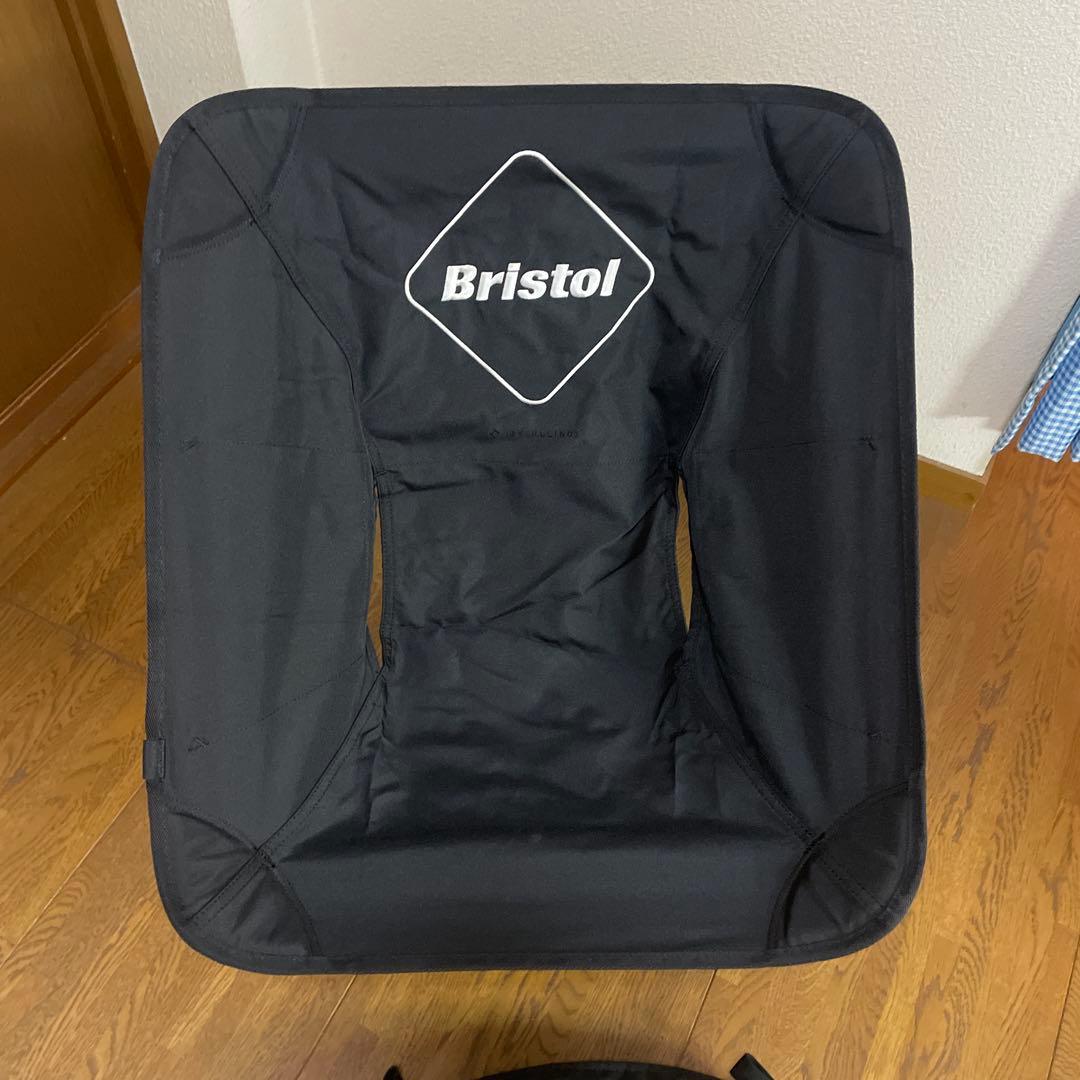 HELINOX Bristolコラボ 折りたたみチェア 黒 クッション付き