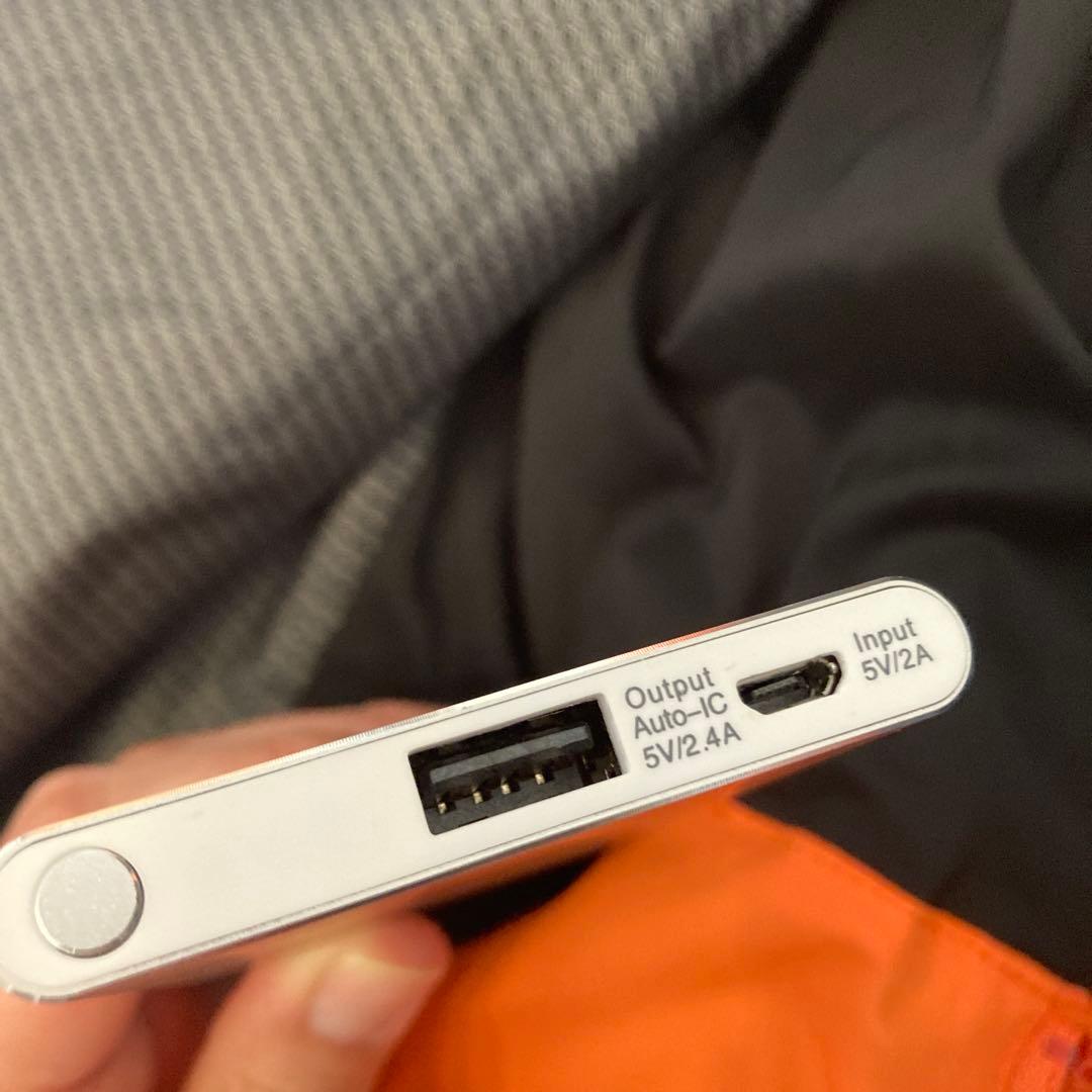 DESCENTE オレンジ 電熱中綿ジャケット レディース　Lサイズ　美品