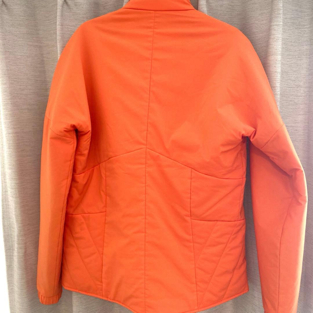 DESCENTE オレンジ 電熱中綿ジャケット レディース　Lサイズ　美品