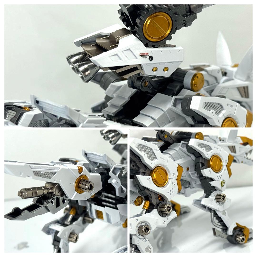 コトブキヤ　HMM ゾイド　シャドーフォックス　寒冷地仕様　全塗装