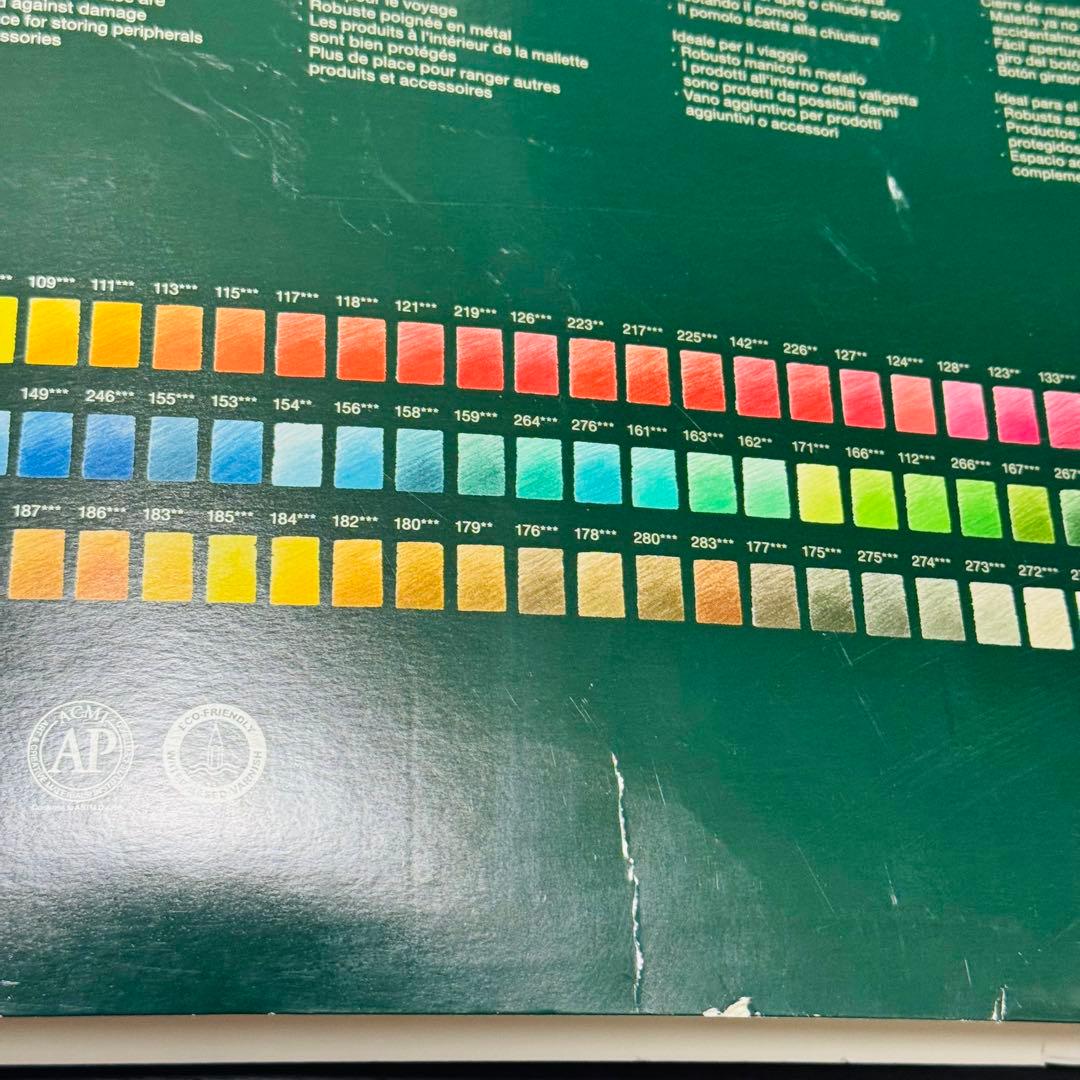 未使用 FABERCASTELL ファーバーカステル 油性色鉛筆120色 木箱
