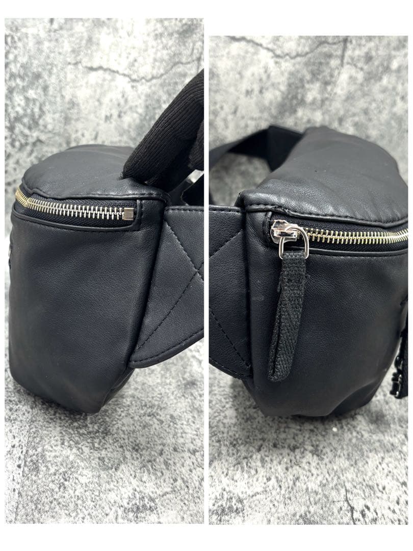 ✨️未使用級✨A.P.C. アーペーセー ボディバッグ ウエストバッグ レザー