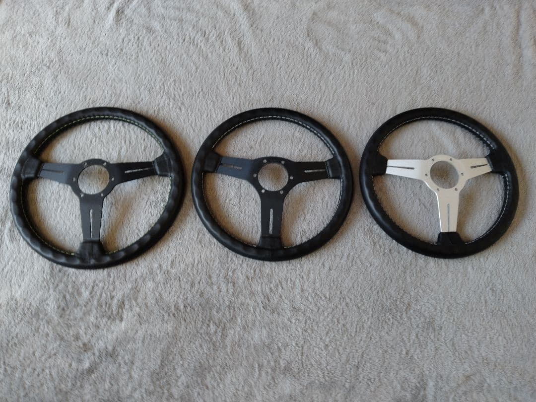 UDONgaSUKI　ナルディ　革張り替え依頼品　3本