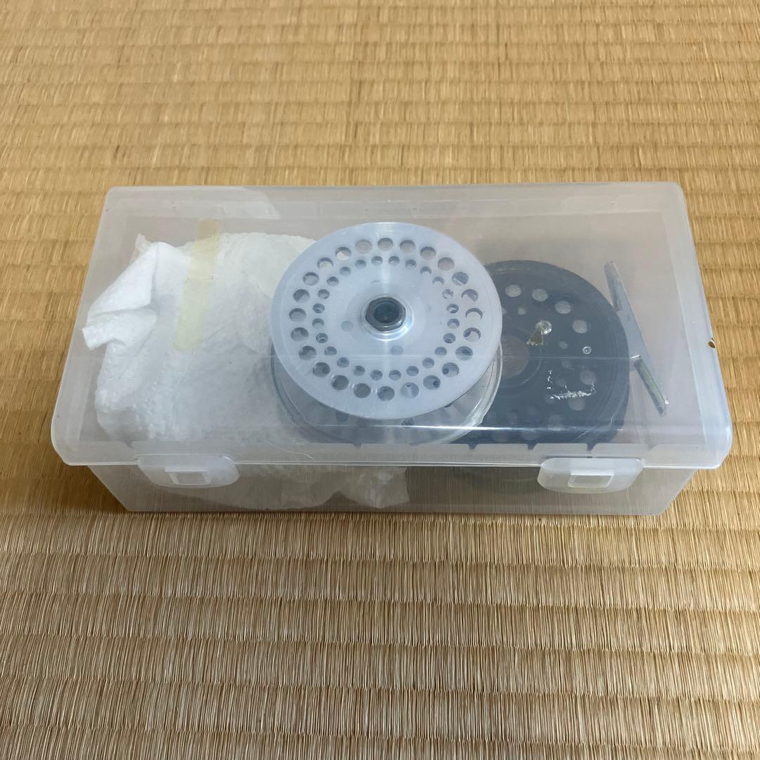 フライリール 3個セット シルバー/ブラック