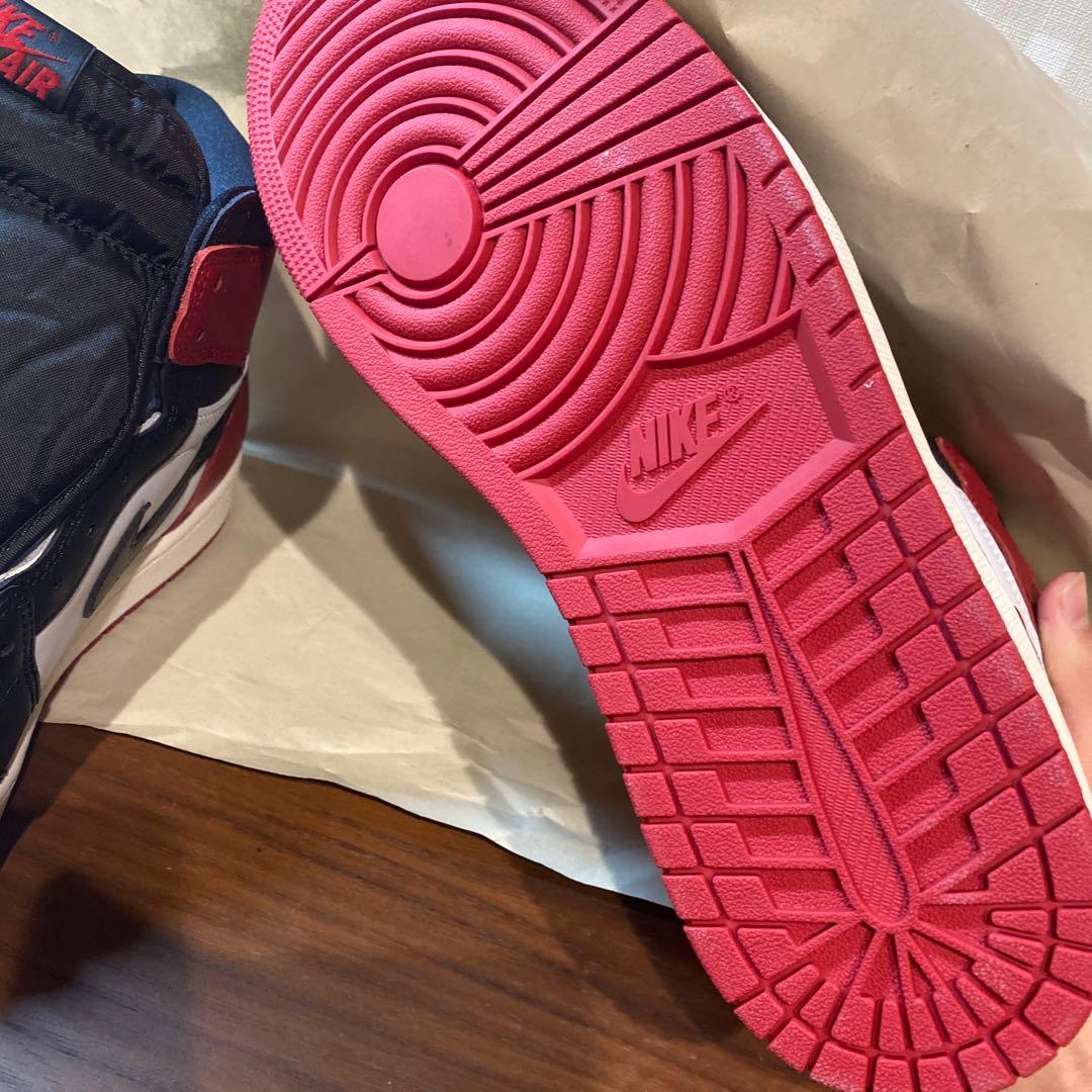 Air Jordan 1 High OG \"Black Toe\" 新品 未使用