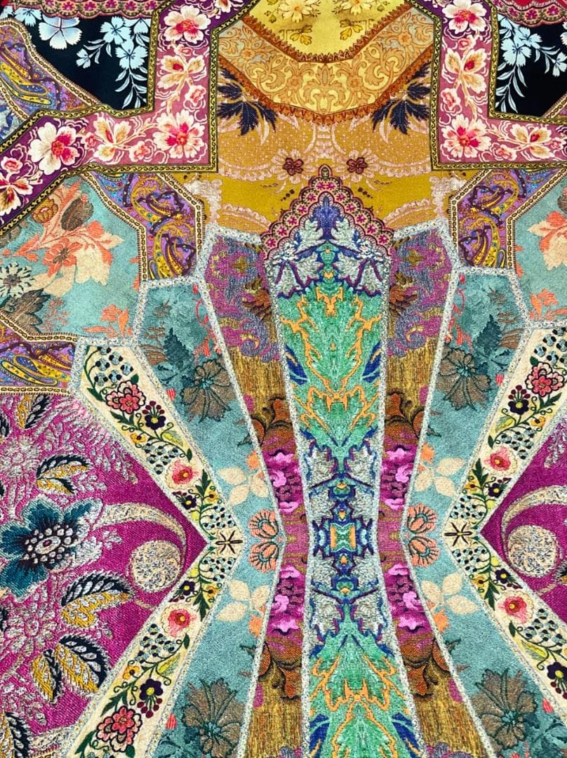 新品 ETRO エトロ 花柄&ペイズリー柄ワンピース