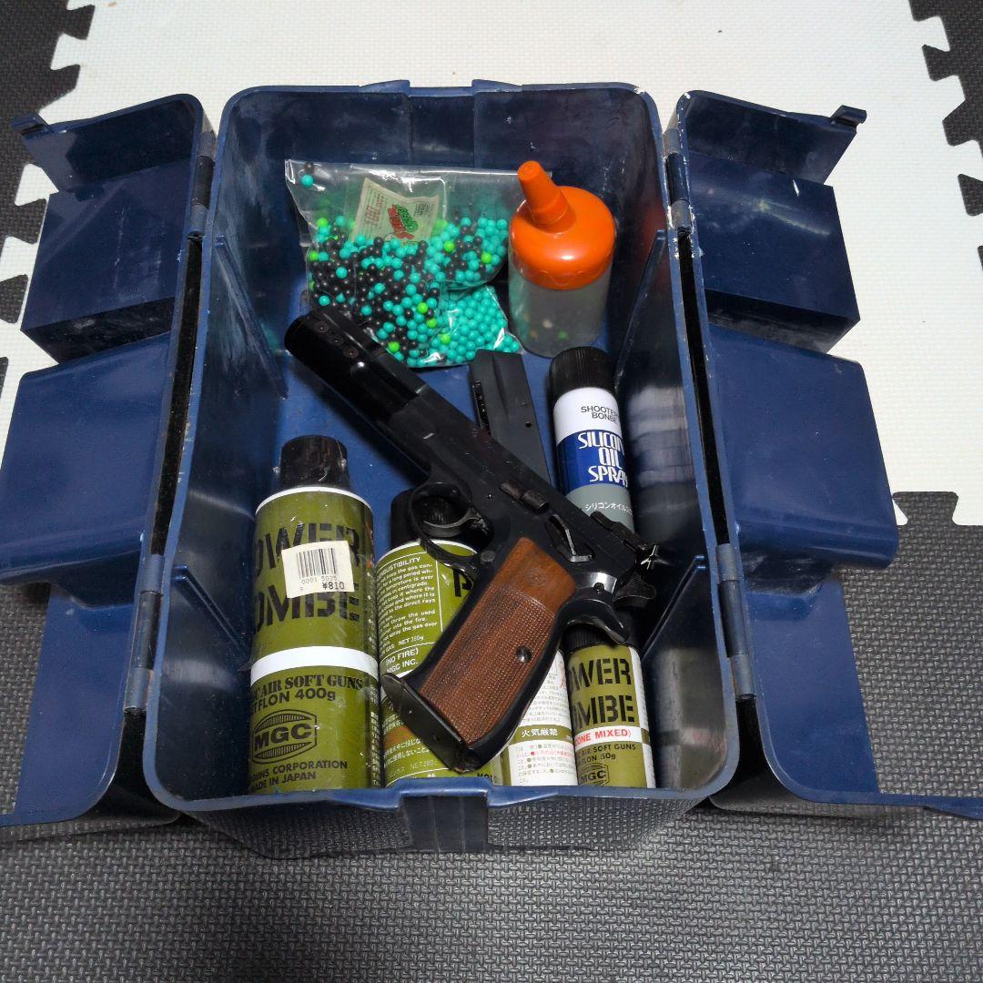 MGC製 cz75 concentrator 木製グリップ ガスガン