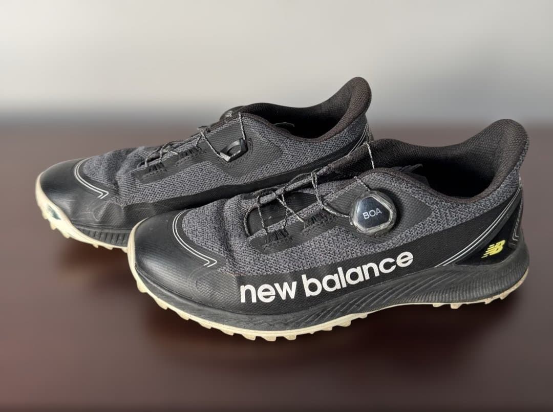new balance BOA スパイクレスゴルフシューズ グレー/黒26.5