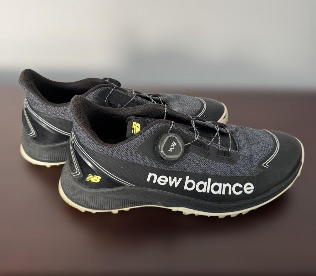 new balance BOA スパイクレスゴルフシューズ グレー/黒26.5