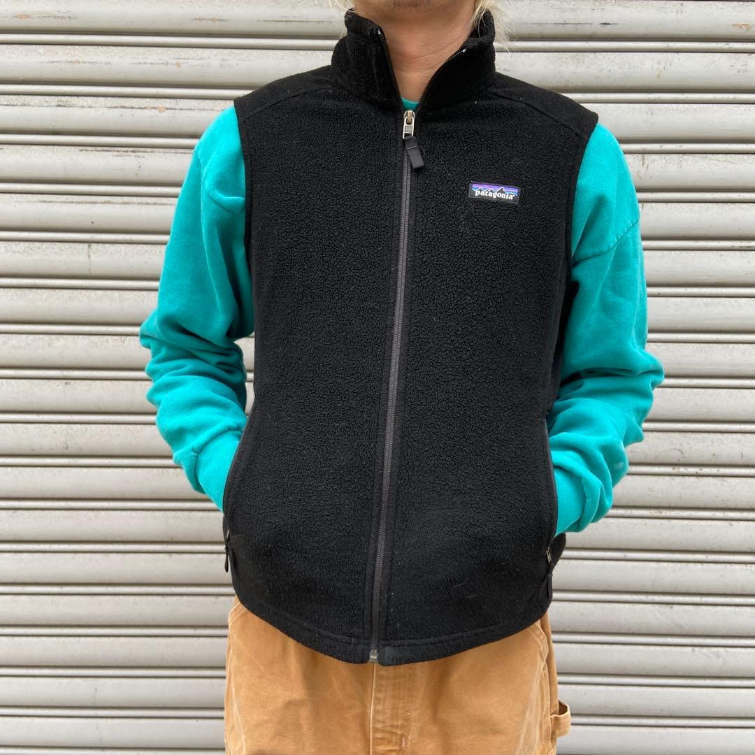 patagonia☆パタゴニア☆シンチラフリースベスト☆ブラック☆M☆2019年