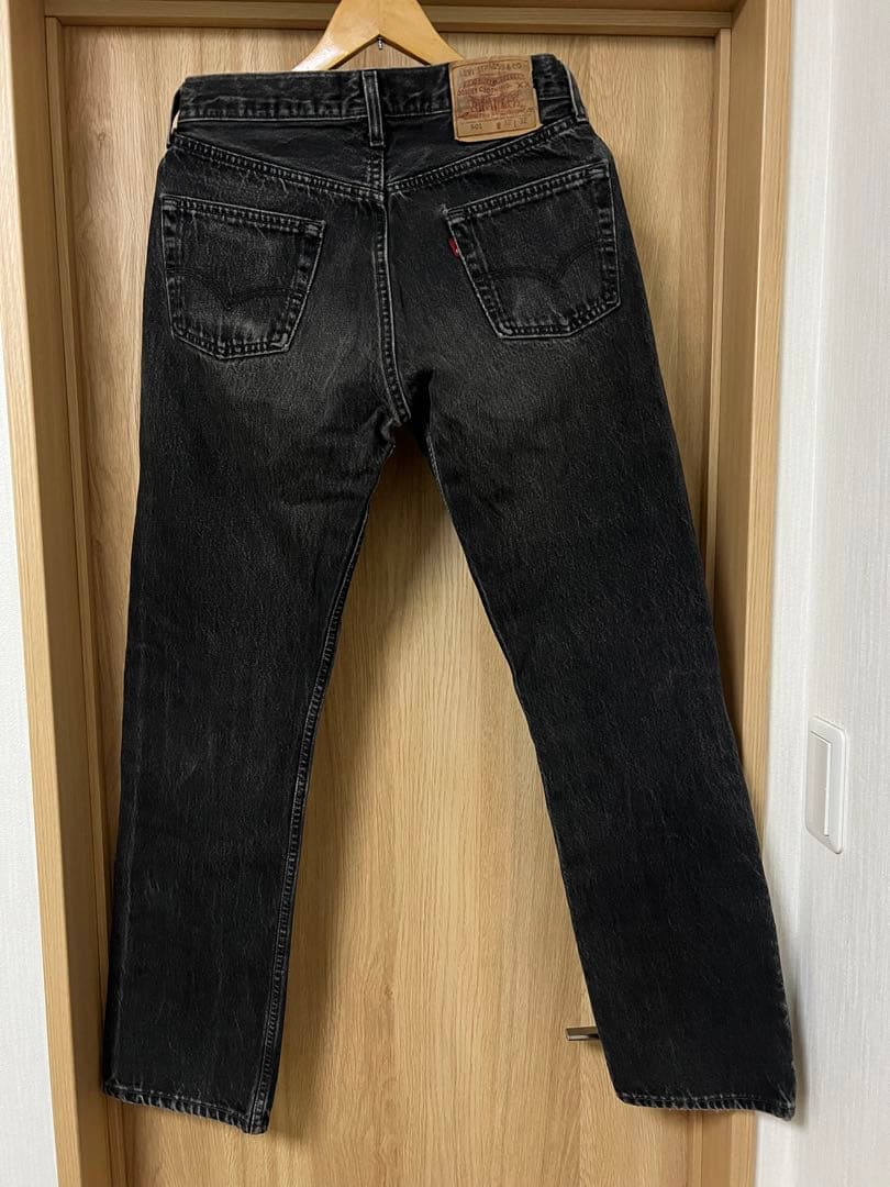 90s Levi's 501 USA製先染めブラックＲタブ30×32