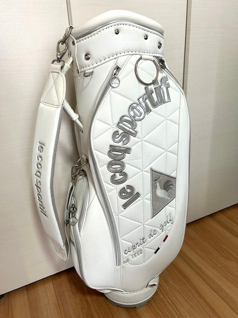 le coq sportif ゴルフバッグ ホワイト
