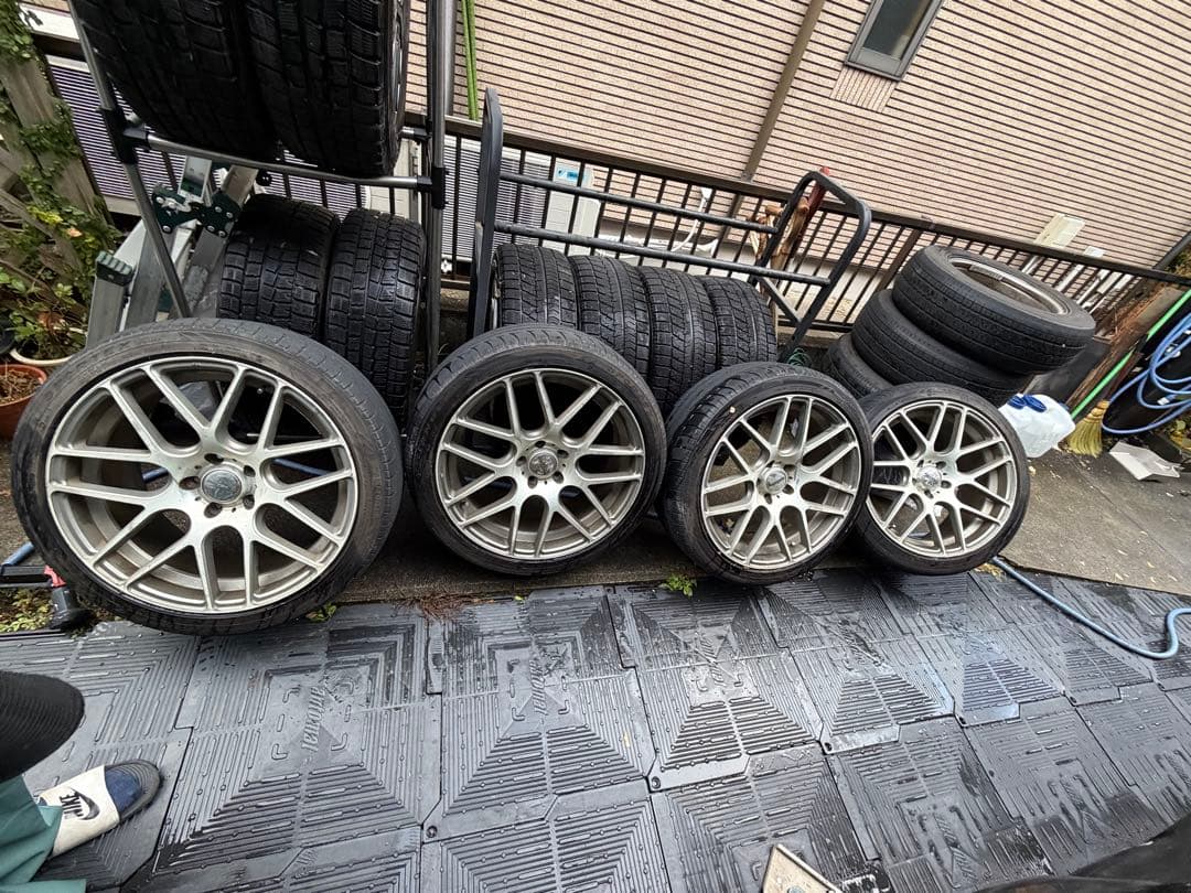 MLJ ハイペリオンHYPERION ホイール 114.3 19インチ