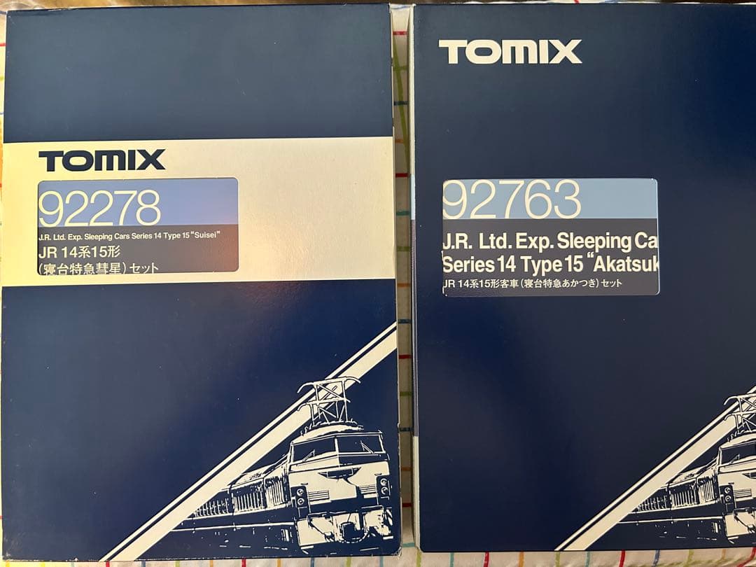 TOMIX 14系 15型寝台特急「彗星・あかつき」92763・92278
